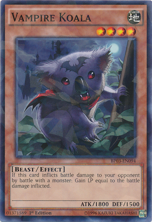 Vampire Koala [BP03-EN094] Shatterfoil Rare | L.A. Mood Comics and Games