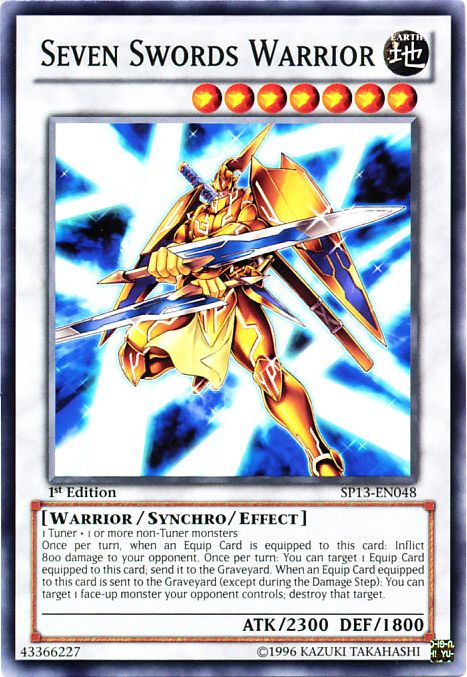 Seven Swords Warrior [SP13-EN048] Common | L.A. Mood Comics and Games