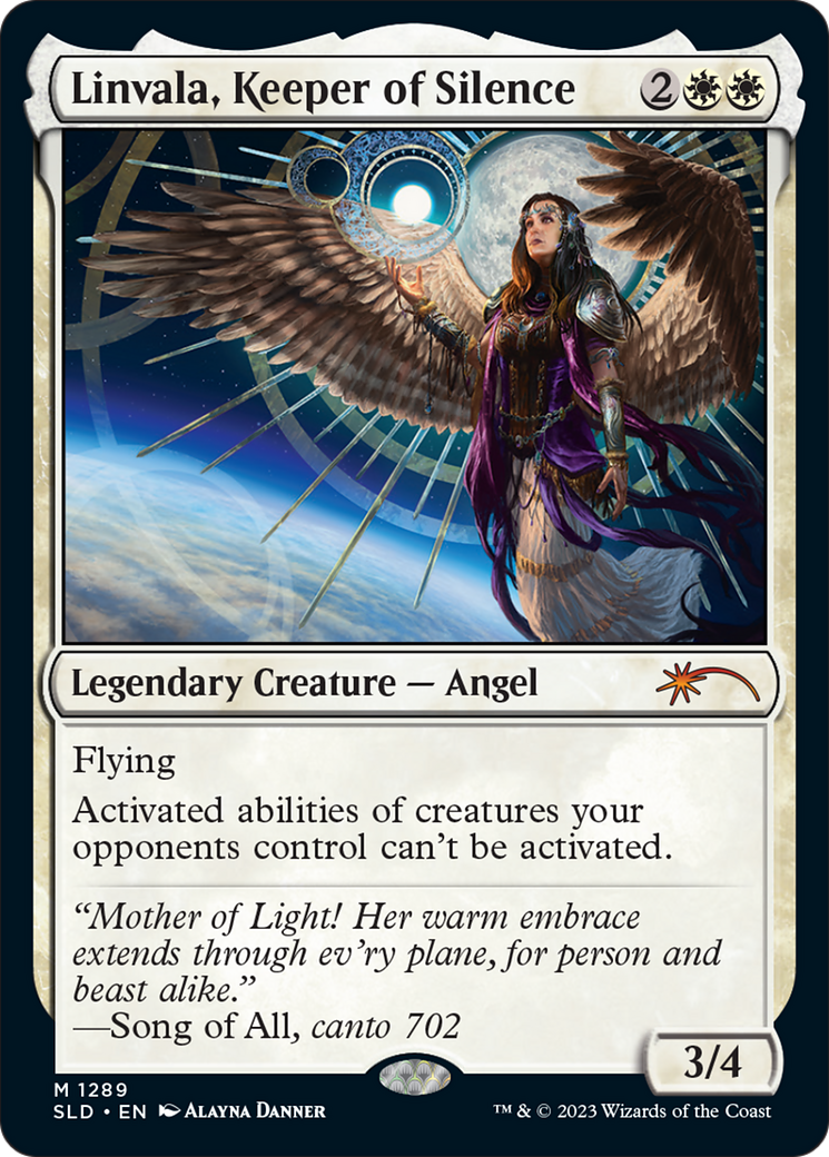 Linvala, Keeper of Silence [Secret Lair Drop Series] | L.A. Mood Comics and Games