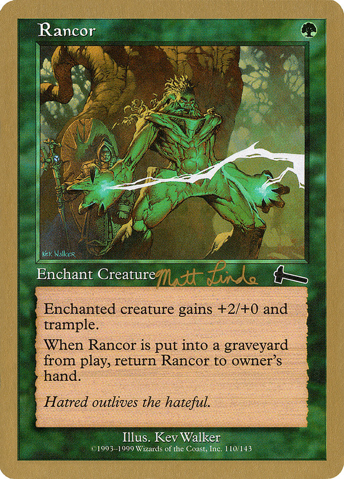 Rancor (Matt Linde) [World Championship Decks 1999] | L.A. Mood Comics and Games
