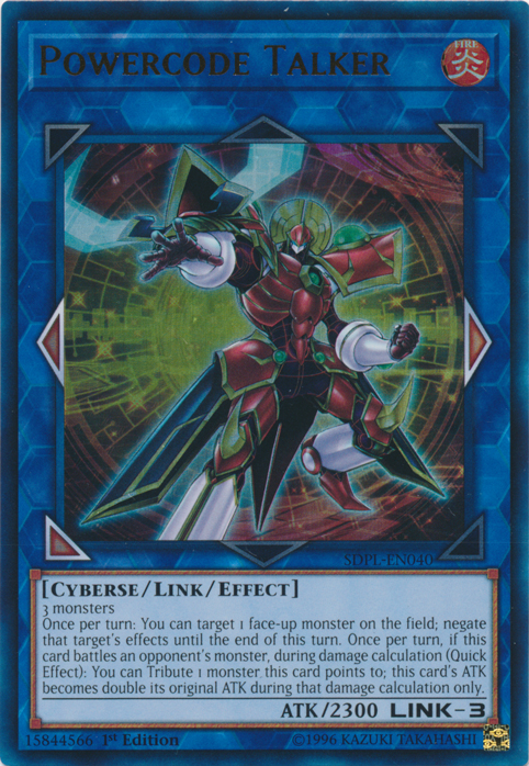 Powercode Talker [SDPL-EN040] Ultra Rare | L.A. Mood Comics and Games