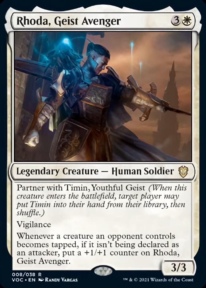 Rhoda, Geist Avenger [Innistrad: Crimson Vow Commander] | L.A. Mood Comics and Games