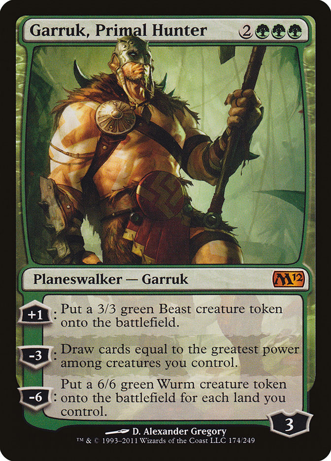 Garruk, Primal Hunter [Magic 2012] | L.A. Mood Comics and Games