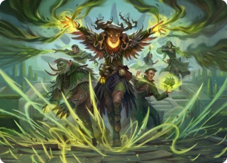 Witherbloom Command Art Card [Strixhaven: School of Mages Art Series] | L.A. Mood Comics and Games