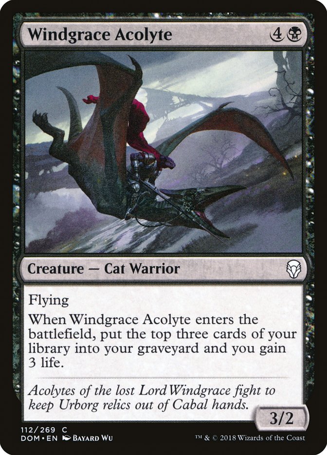 Windgrace Acolyte [Dominaria] | L.A. Mood Comics and Games