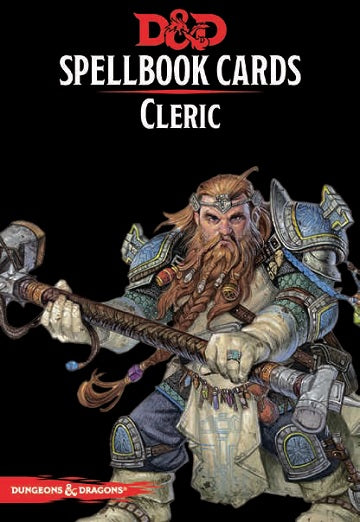 DND SPELLBOOK CARDS CLERIC 2ND EDITION | L.A. Mood Comics and Games