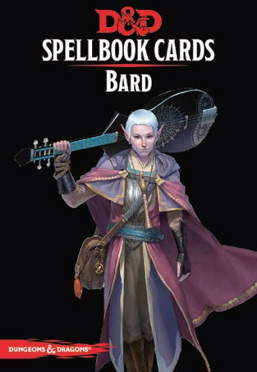 DND SPELLBOOK CARDS BARD 2ND EDITION | L.A. Mood Comics and Games