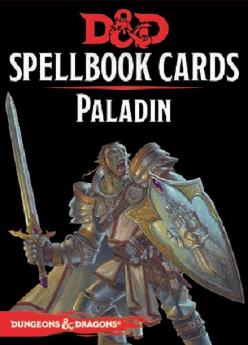 DND SPELLBOOK CARDS PALADIN 2ND EDITION | L.A. Mood Comics and Games