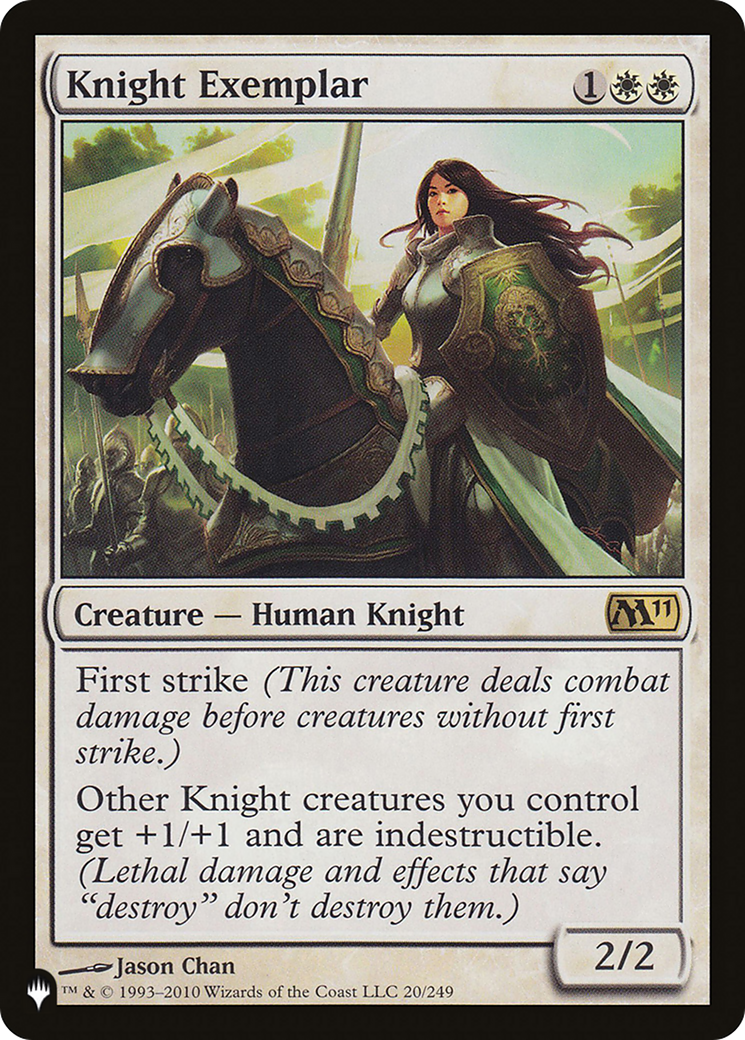 Knight Exemplar (Magic 2011) [The List] | L.A. Mood Comics and Games