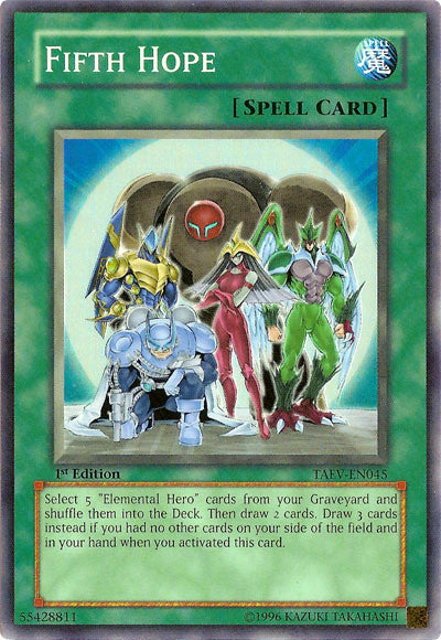 Fifth Hope [TAEV-EN045] Super Rare | L.A. Mood Comics and Games
