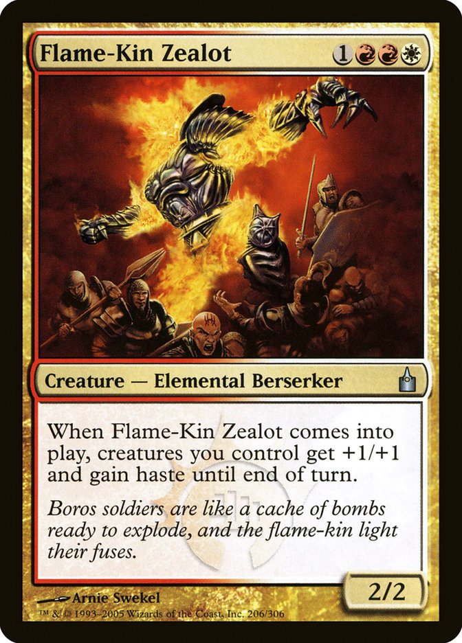 Flame-Kin Zealot [Ravnica: City of Guilds] | L.A. Mood Comics and Games