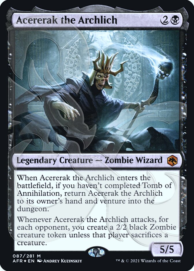 Acererak the Archlich (Ampersand Promo) [Dungeons & Dragons: Adventures in the Forgotten Realms Promos] | L.A. Mood Comics and Games