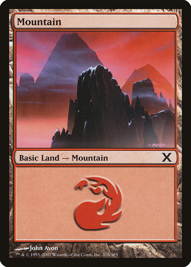 Mountain (376) [Tenth Edition] | L.A. Mood Comics and Games