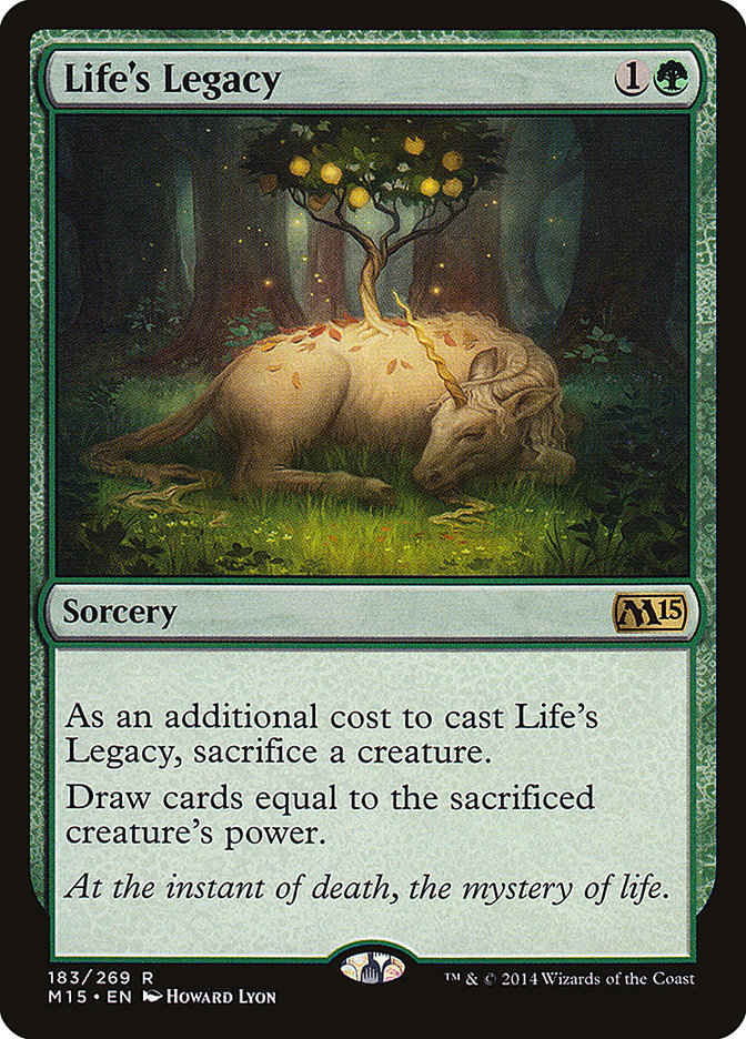 Life's Legacy [Magic 2015] | L.A. Mood Comics and Games