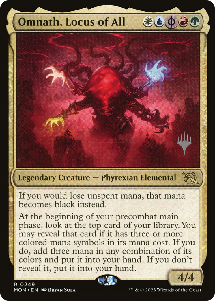 Omnath, Locus of All (Promo Pack) [March of the Machine Promos] | L.A. Mood Comics and Games