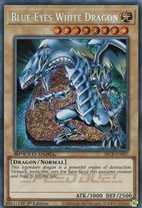 Blue-Eyes White Dragon (Secret) [SBCB-EN087] Secret Rare | L.A. Mood Comics and Games