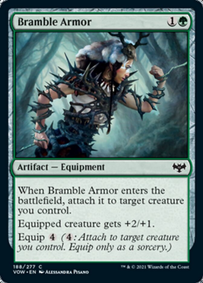Bramble Armor [Innistrad: Crimson Vow] | L.A. Mood Comics and Games