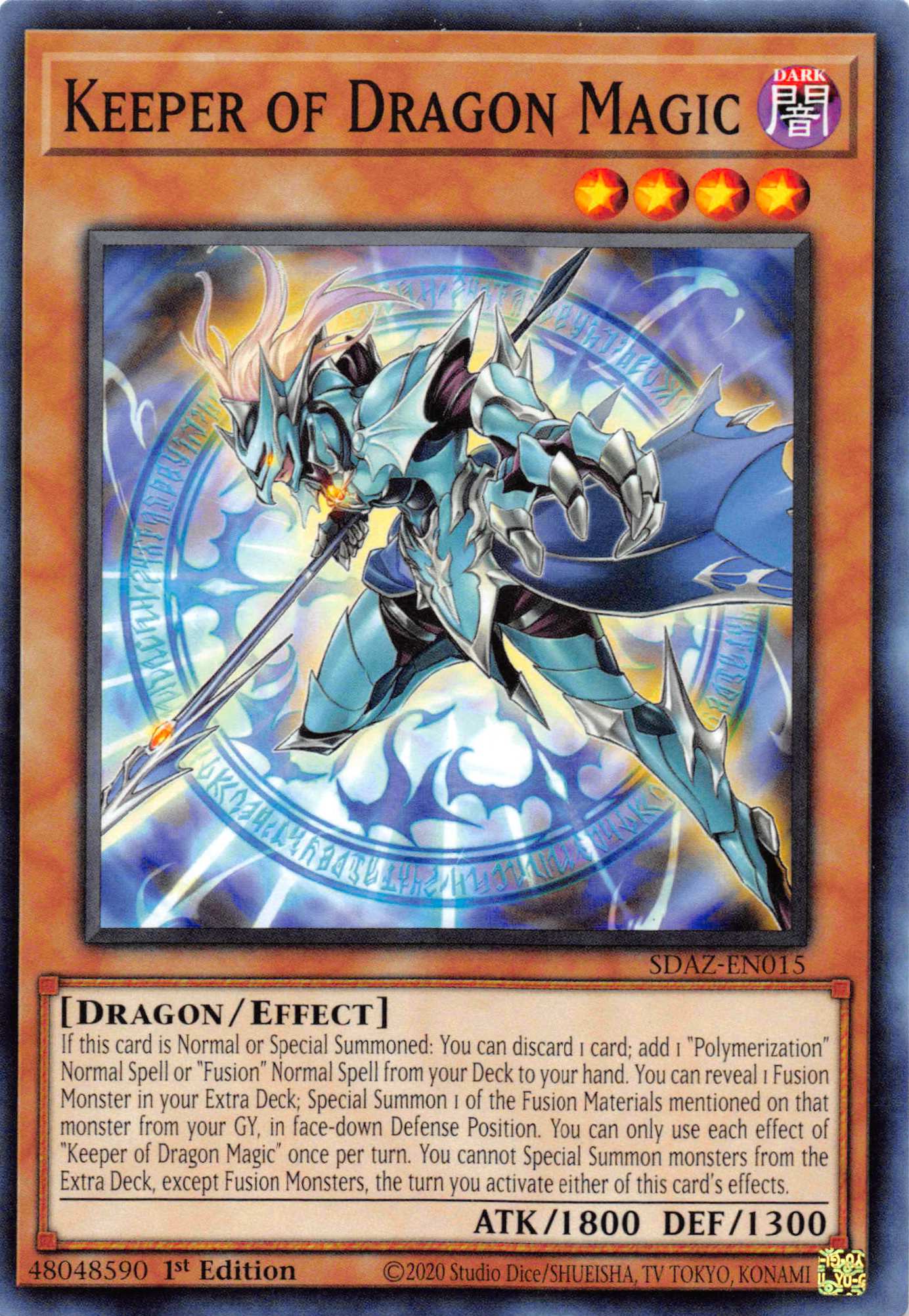 Keeper of Dragon Magic [SDAZ-EN015] Common | L.A. Mood Comics and Games