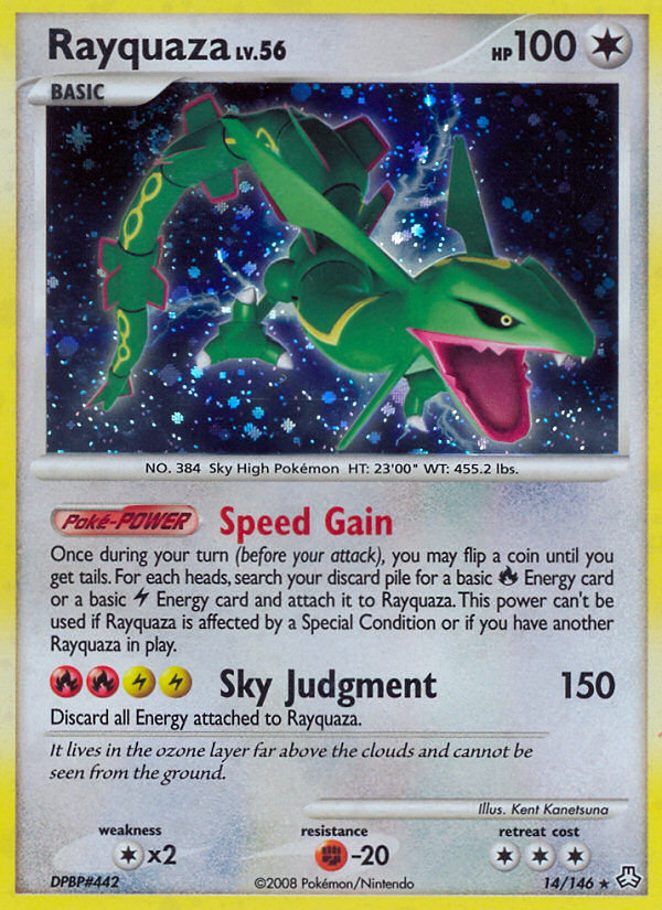 Rayquaza (14/146) [Diamond & Pearl: Legends Awakened] | L.A. Mood Comics and Games