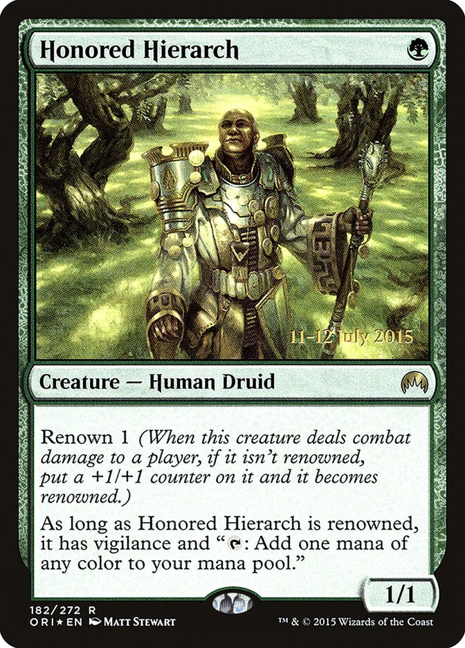 Honored Hierarch [Magic Origins Prerelease Promos] | L.A. Mood Comics and Games