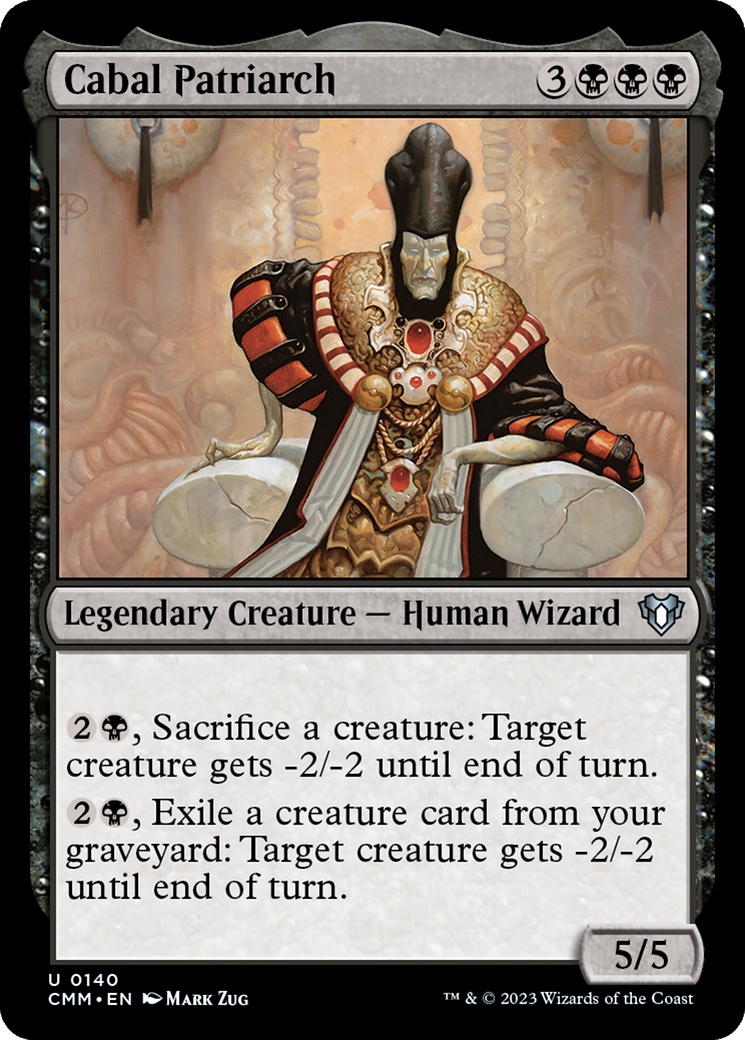 Cabal Patriarch [Commander Masters] | L.A. Mood Comics and Games