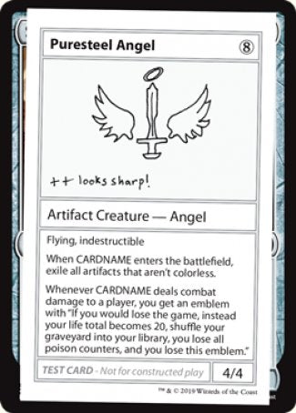 Puresteel Angel (2021 Edition) [Mystery Booster Playtest Cards] | L.A. Mood Comics and Games