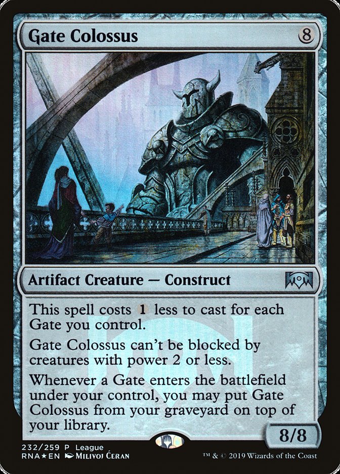 Gate Colossus (League) [Ravnica Allegiance Promos] | L.A. Mood Comics and Games