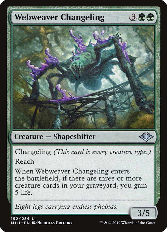 Webweaver Changeling [Modern Horizons] | L.A. Mood Comics and Games