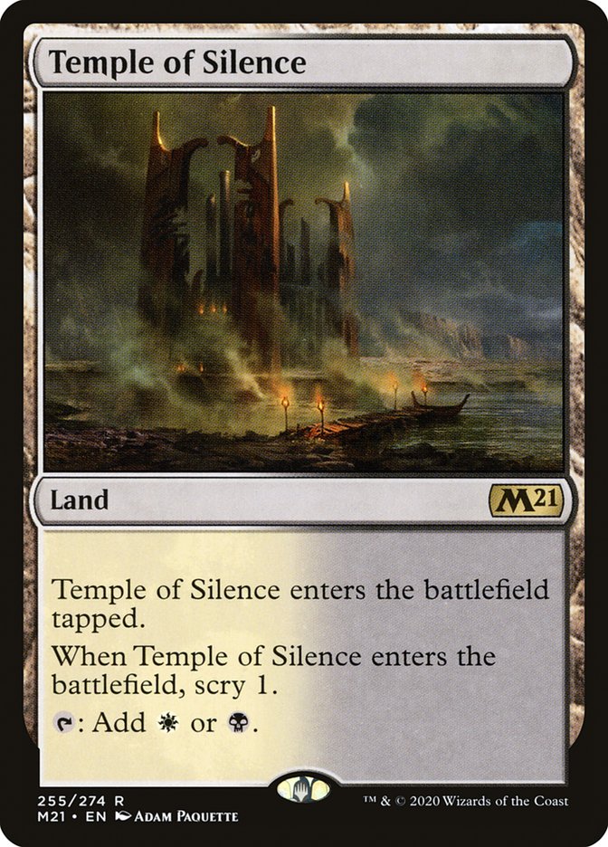 Temple of Silence [Core Set 2021] | L.A. Mood Comics and Games