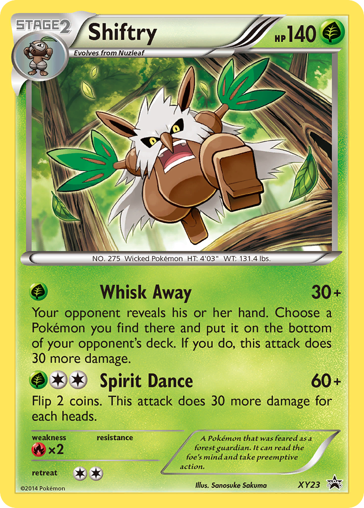 Shiftry (XY23) [XY: Black Star Promos] | L.A. Mood Comics and Games