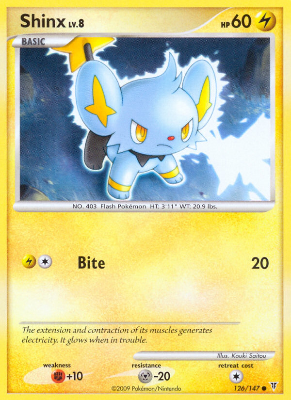 Shinx (126/147) [Platinum: Supreme Victors] | L.A. Mood Comics and Games