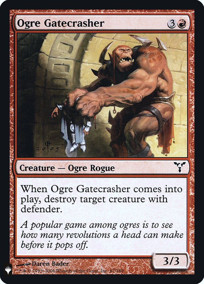 Ogre Gatecrasher [Mystery Booster] | L.A. Mood Comics and Games