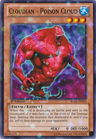 Cloudian - Poison Cloud [BP01-EN193] Starfoil Rare | L.A. Mood Comics and Games
