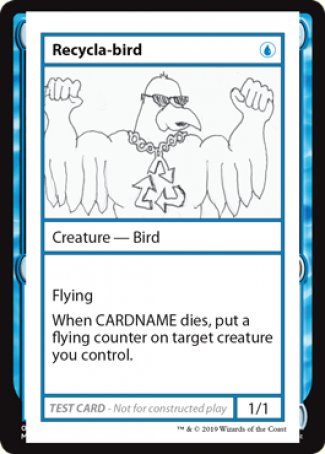 Recycla-bird (2021 Edition) [Mystery Booster Playtest Cards] | L.A. Mood Comics and Games