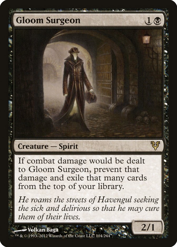 Gloom Surgeon [Avacyn Restored] | L.A. Mood Comics and Games