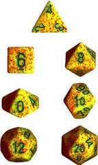Koplow: Speckled Polyhedral Dice Set | L.A. Mood Comics and Games