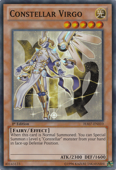 Constellar Virgo [HA07-EN010] Super Rare | L.A. Mood Comics and Games