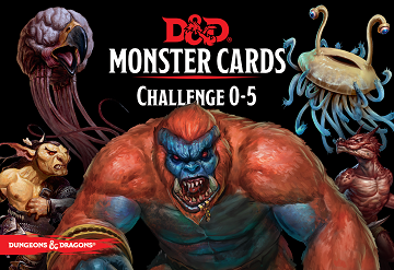 DND MONSTER CARDS: CHALLENGE 0-5 | L.A. Mood Comics and Games