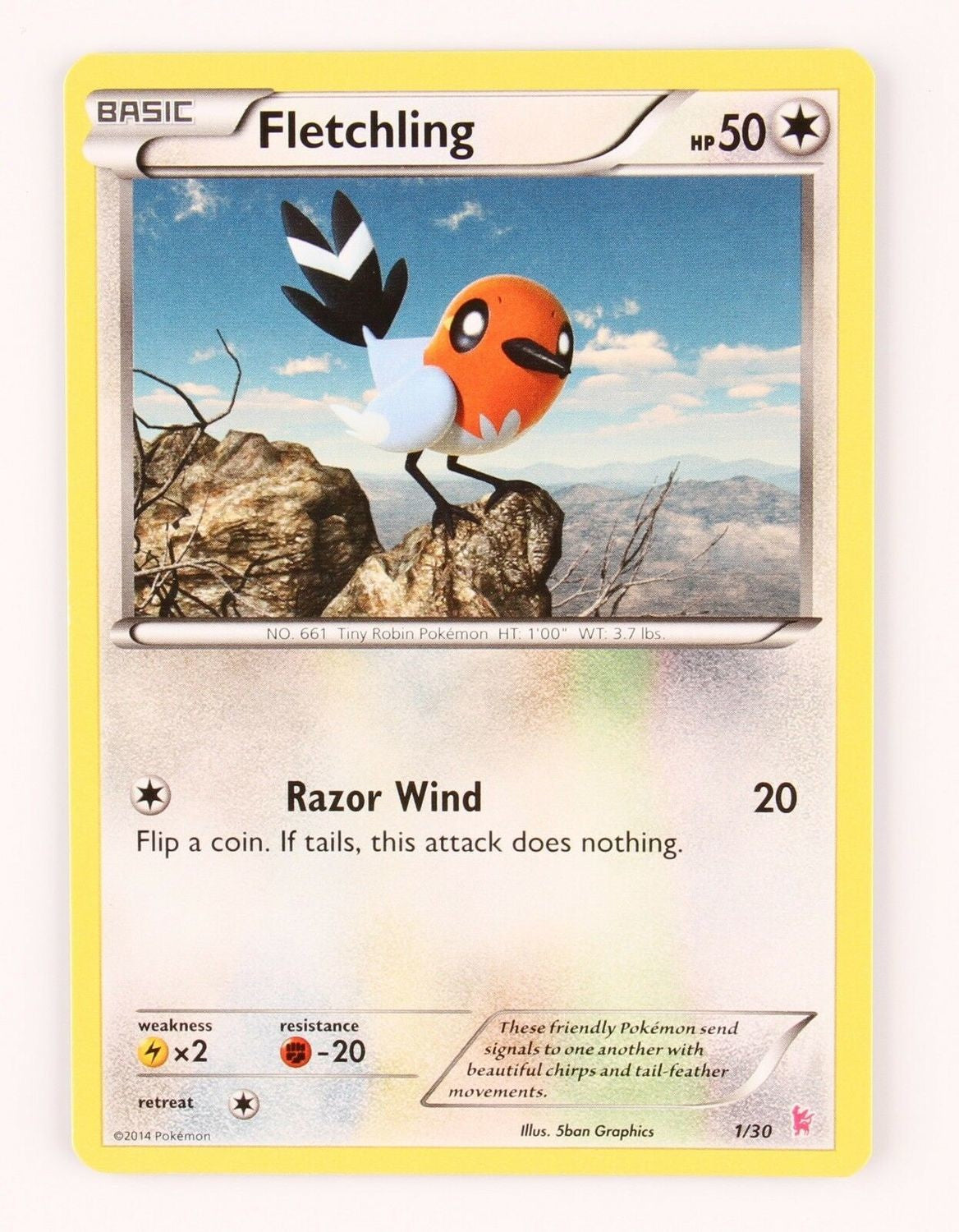 Fletchling (1/30) [XY: Trainer Kit - Sylveon] | L.A. Mood Comics and Games