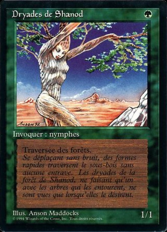 Shanodin Dryads [Foreign Black Border] | L.A. Mood Comics and Games