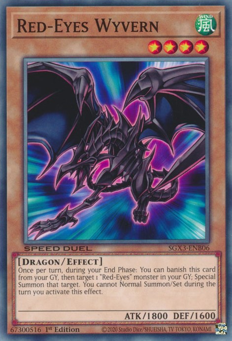 Red-Eyes Wyvern [SGX3-ENB06] Common | L.A. Mood Comics and Games