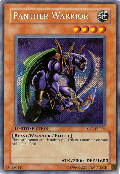 Panther Warrior [CT2-EN006] Secret Rare | L.A. Mood Comics and Games