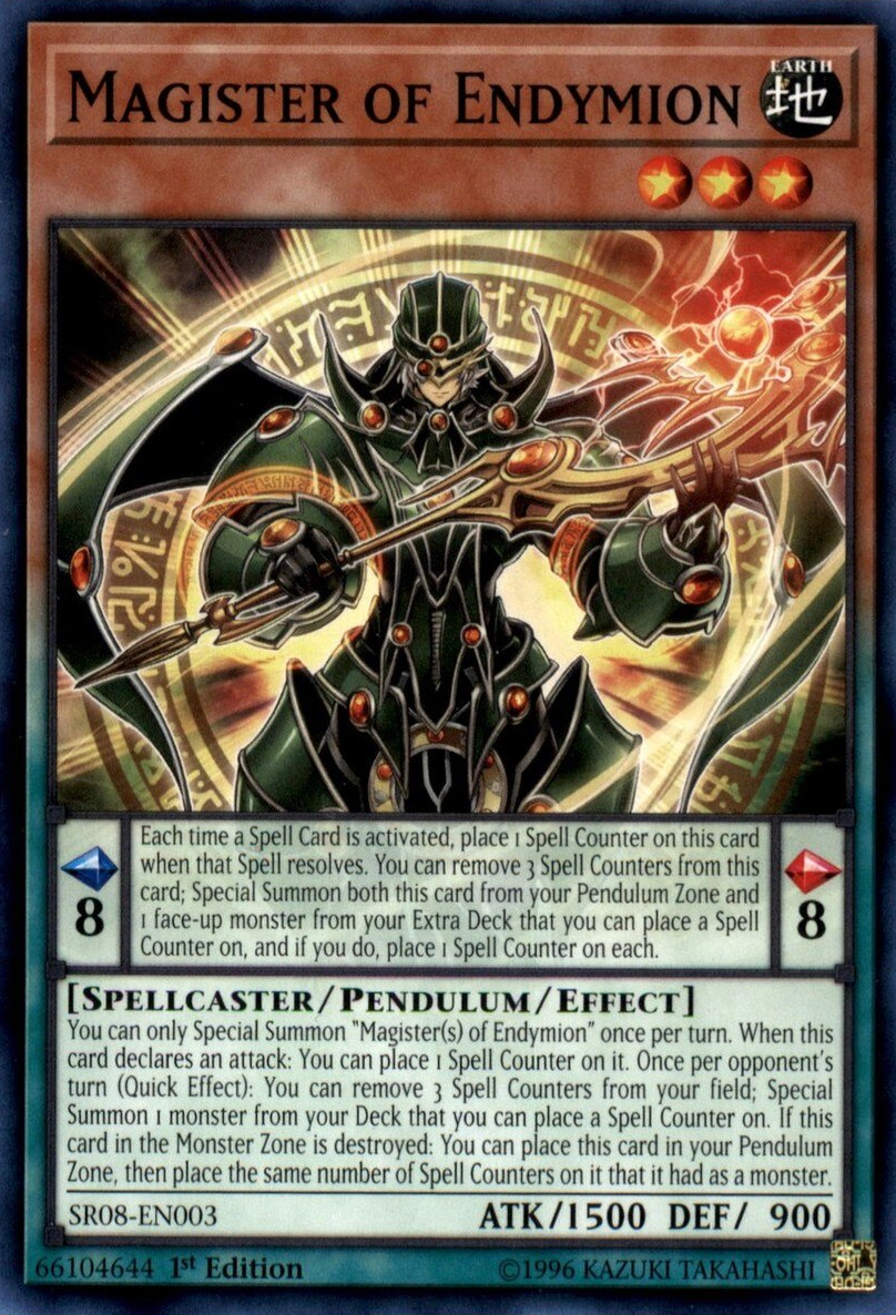 Magister of Endymion [SR08-EN003] Common | L.A. Mood Comics and Games