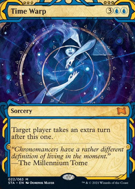 Time Warp (Foil Etched) [Strixhaven: School of Mages Mystical Archive] | L.A. Mood Comics and Games