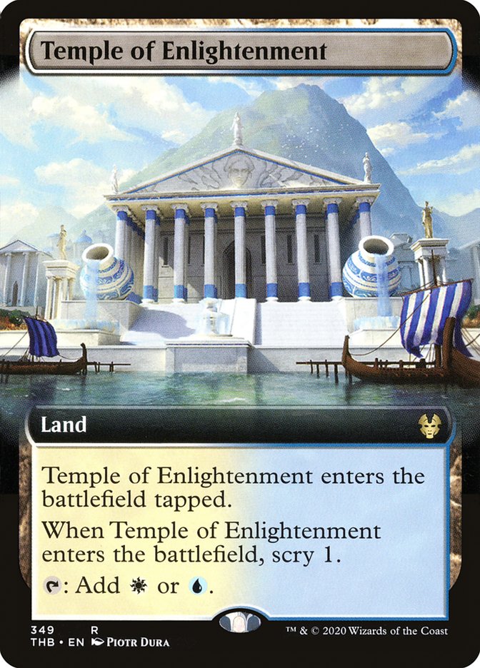 Temple of Enlightenment (Extended Art) [Theros Beyond Death] | L.A. Mood Comics and Games