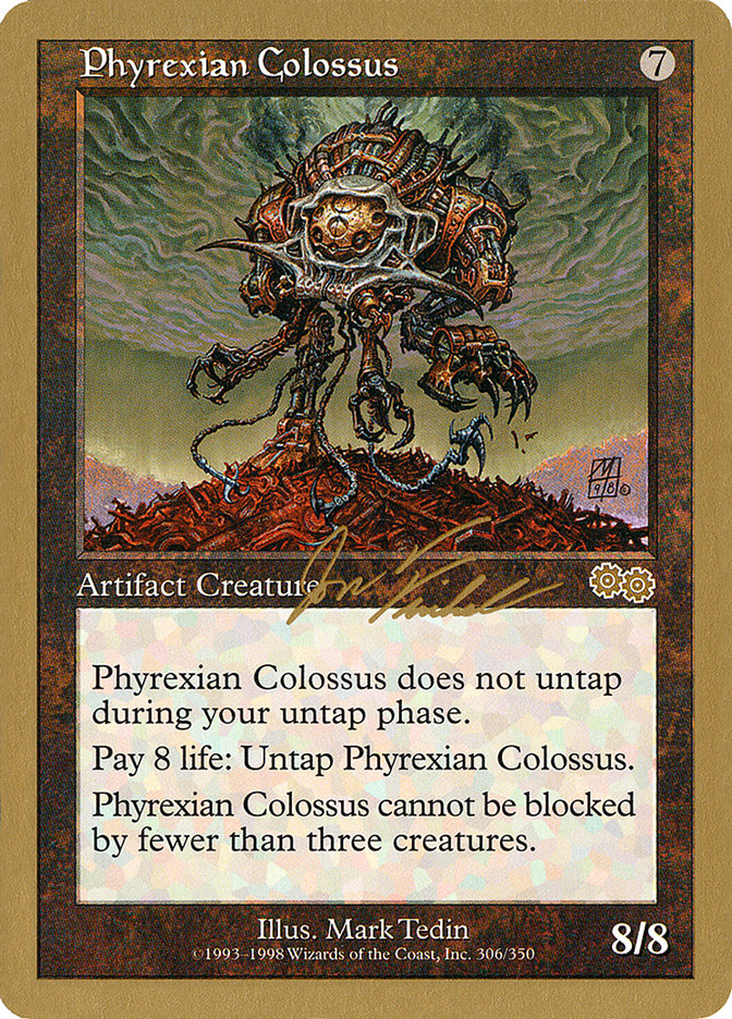 Phyrexian Colossus (Jon Finkel) [World Championship Decks 2000] | L.A. Mood Comics and Games
