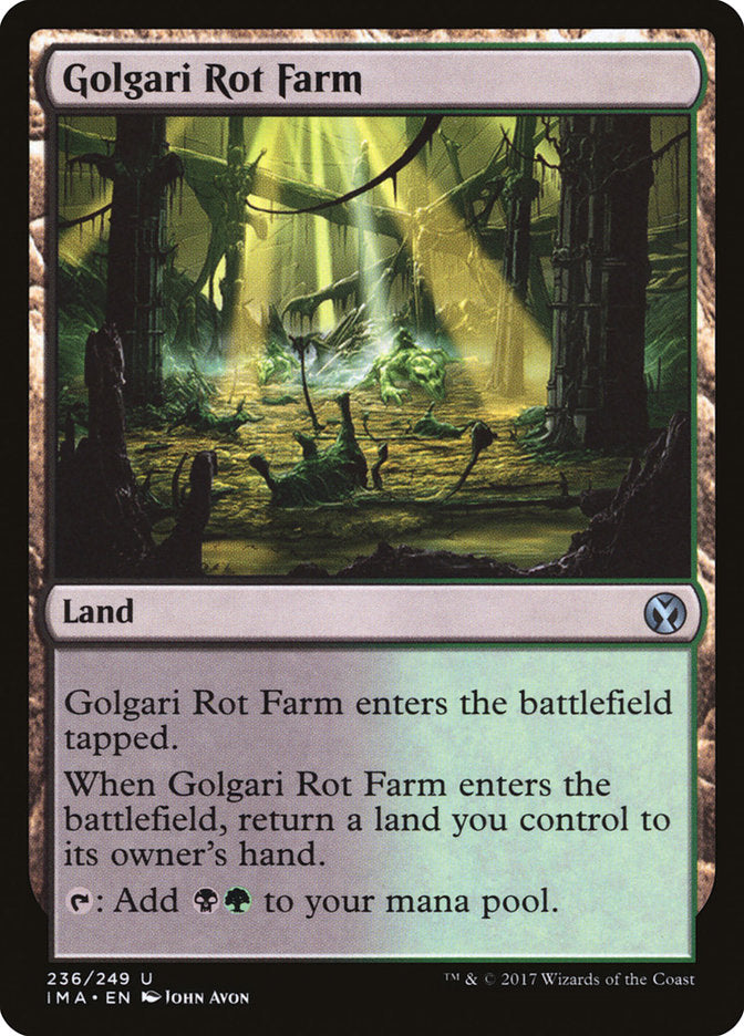 Golgari Rot Farm [Iconic Masters] | L.A. Mood Comics and Games