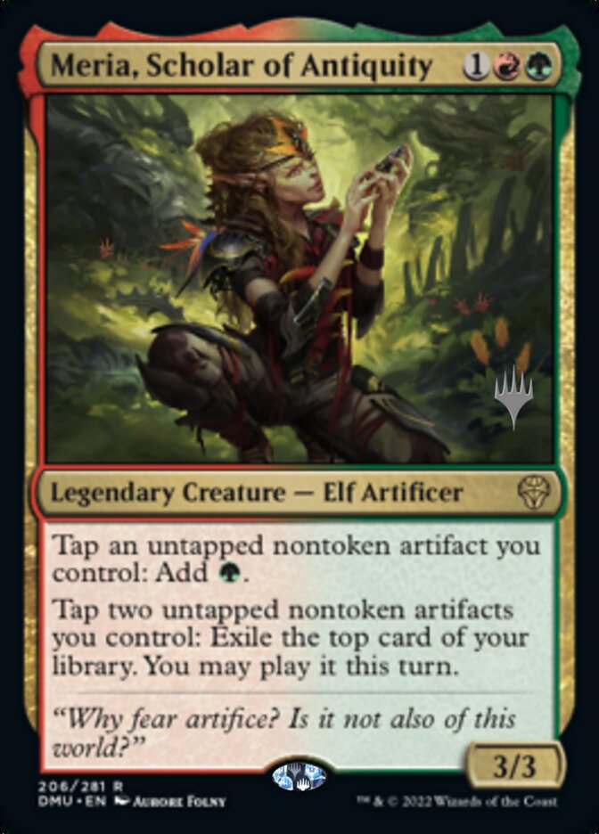 Meria, Scholar of Antiquity (Promo Pack) [Dominaria United Promos] | L.A. Mood Comics and Games