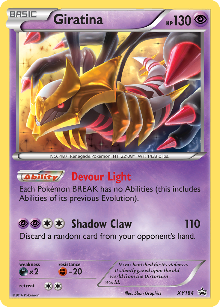 Giratina (XY184) [XY: Black Star Promos] | L.A. Mood Comics and Games