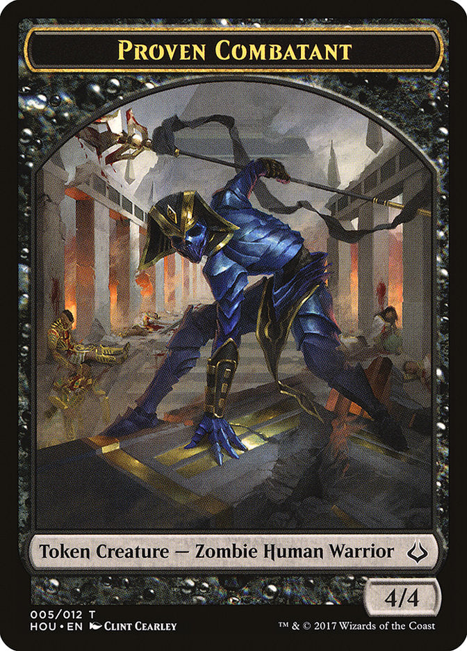 Proven Combatant Token [Hour of Devastation Tokens] | L.A. Mood Comics and Games